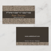 Teppichboden Visitenkarte (Vorne/Hinten)