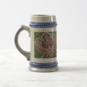 Teppichdesign 22 oz Stein Bierglas (Links)