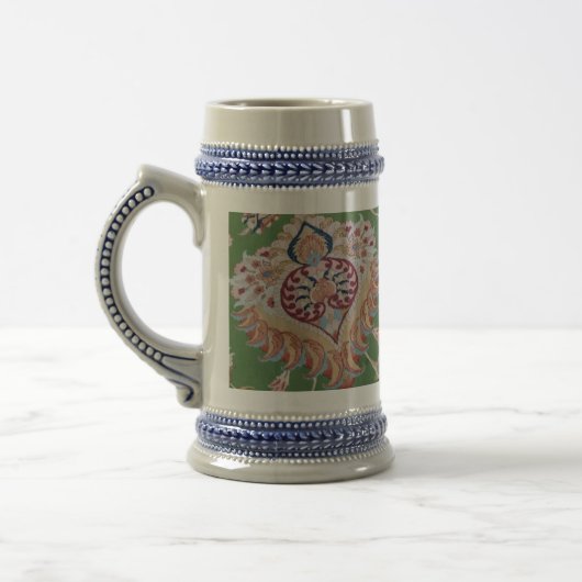 Teppichdesign 22 oz Stein Bierglas (Links)