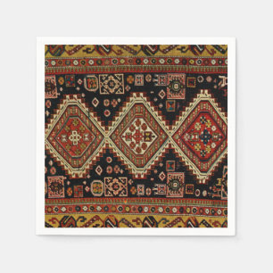 Teppichdesign in Kabristan Serviette