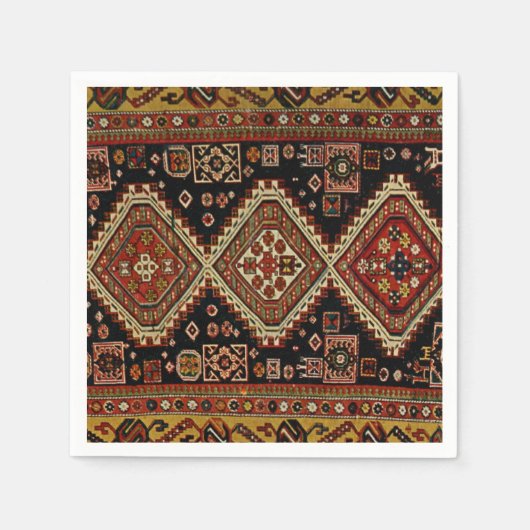 Teppichdesign in Kabristan Serviette (Vorderseite)