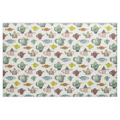 Teppiche - extravagante lackierte Teeköpfe auf Sto Stoff (Yard (91,4 cm))