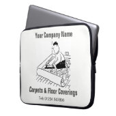 Teppiche und Fußbodenbeläge Cartoon Laptopschutzhülle (Vorderseite Links)