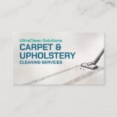 Teppiche und Pflegeprodukte Visitenkarte (Vorderseite)