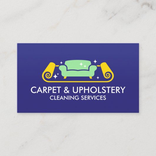 Teppiche und Pflegeprodukte Visitenkarte (Vorderseite)