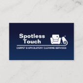 Teppiche und Pflegeprodukte Visitenkarte (Vorderseite)