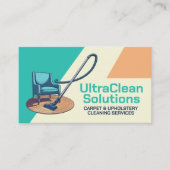 Teppiche und Pflegeprodukte Visitenkarte (Vorderseite)