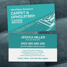 Teppiche und Pflegeprodukte Visitenkarte