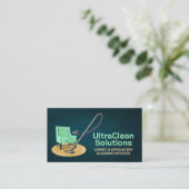 Teppiche und Pflegeprodukte Visitenkarte (Stehend Vorderseite)