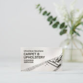 Teppiche und Pflegeprodukte Visitenkarte (Stehend Vorderseite)