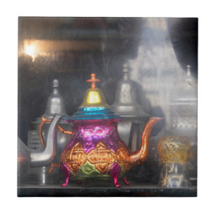 Teppiche zum Verkauf auf dem Markt Fliese