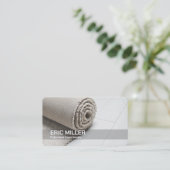 Teppichinstallation Visitenkarte (Stehend Vorderseite)