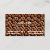 Teppichinstallationskarte Visitenkarte (Rückseite)