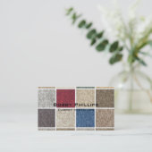 Teppichinstallationsprogramm Visitenkarte (Stehend Vorderseite)