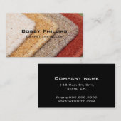 Teppichinstallationsprogramm Visitenkarte (Vorne/Hinten)