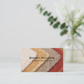 Teppichinstallationsprogramm Visitenkarte (Stehend Vorderseite)