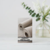 Teppichinstallationswalzen Visitenkarte (Stehend Vorderseite)
