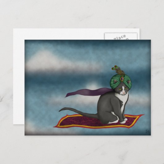 Teppichkat, Postkarte (Vorne/Hinten)