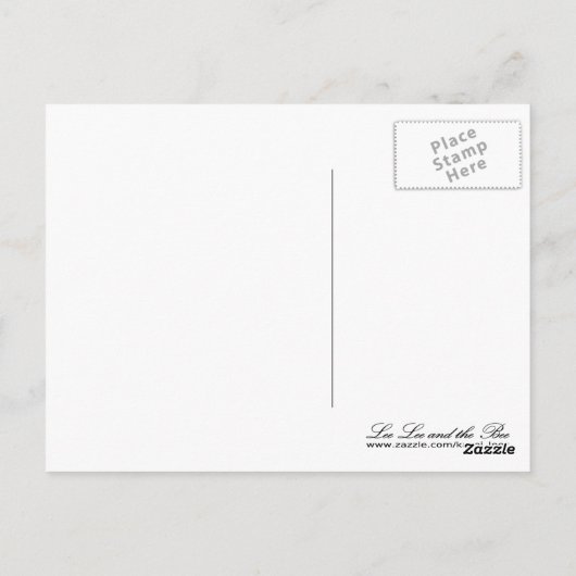 Teppichkat, Postkarte (Rückseite)