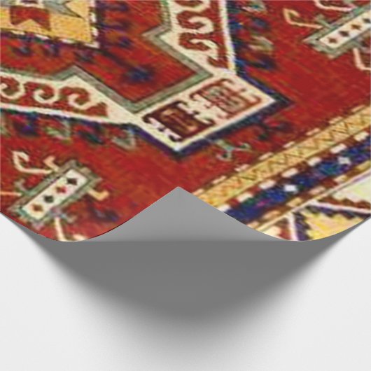 Teppichmuschel Geschenkpapier (Ecke)