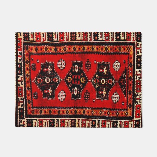 Teppichmuster Fußmatte (Vorderseite)