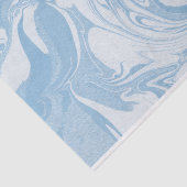Teppichpapier aus blau-weißem Marmor Seidenpapier (Ausschnitt)