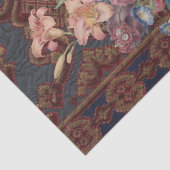 Teppichpapier für Blumenmuster Seidenpapier (Detail)