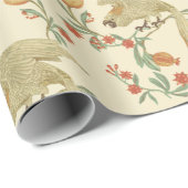 Teppichpapier für Cockatoo- und Granatapfelmuster Geschenkpapier (Rolleneckpunkt)