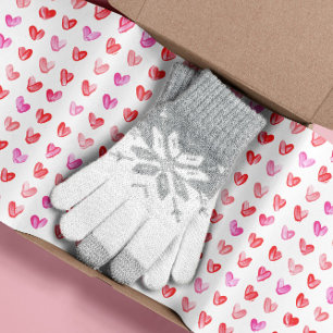 Teppichpapier für rote und rosa Wasserfarben Seidenpapier