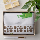 Teppichpapier Kaffeebohnen Addictive Frosch Seidenpapier (Geschenk)