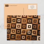 Teppichpostkarte Postkarte (Vorne/Hinten)