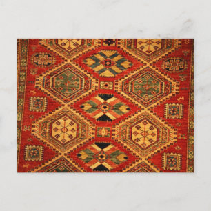 Teppichpostkarte Postkarte