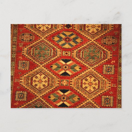 Teppichpostkarte Postkarte (Vorderseite)