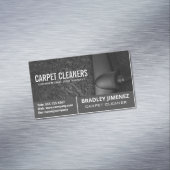 Teppichreiniger | Abspannmaschine Magnetische Visitenkarte (Beispiel)