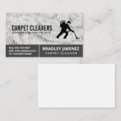 Teppichreiniger | Marmor Visitenkarte (Vorne/Hinten)