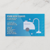 Teppichreinigung | Dampfvakuum Visitenkarte (Vorderseite)