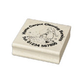 Teppichreinigung Gummistempel (Stempel)