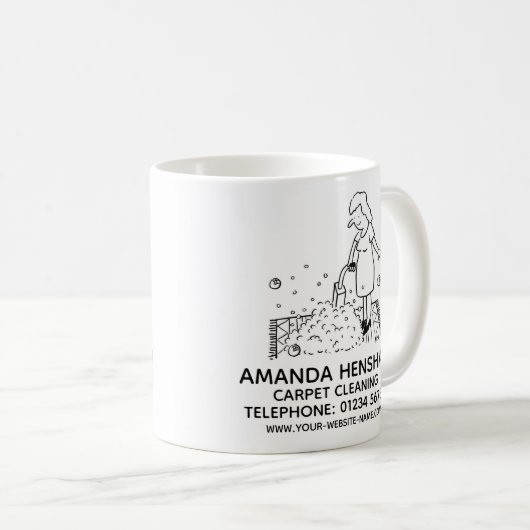 Teppichreinigung Kaffeemaschine Tasse (VorderseiteRechts)