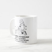 Teppichreinigung Kaffeemaschine Tasse (Vorderseite Links)