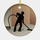 Teppichreinigung Keramik Ornament (Vorne)