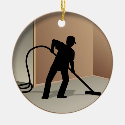 Teppichreinigung Keramik Ornament (Vorne)