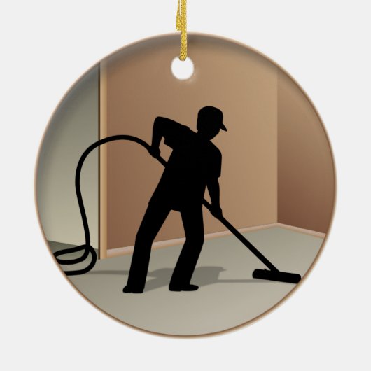 Teppichreinigung Keramik Ornament (Hinten)