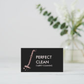 Teppichreinigung und Bodenreinigung B Visitenkarte (Stehend Vorderseite)