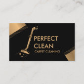 Teppichreinigung und Bodenreinigung B Visitenkarte (Vorderseite)