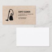 Teppichreinigung Visitenkarte (Vorne/Hinten)