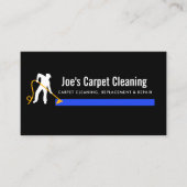 Teppichreinigung Visitenkarte (Vorderseite)