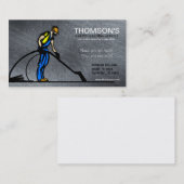 Teppichreinigungskarte Visitenkarte (Vorne/Hinten)