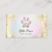 Teppichsalon für Haustiere Visitenkarte (Vorderseite)