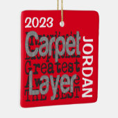 Teppichschicht-Extraordinator Keramikornament (Rechts)