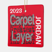 Teppichschicht-Extraordinator Keramikornament (Links)